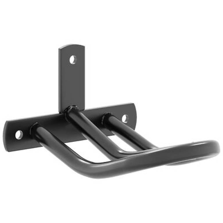 Trensenhalter Wandmontage Schwarz Eisen 293737