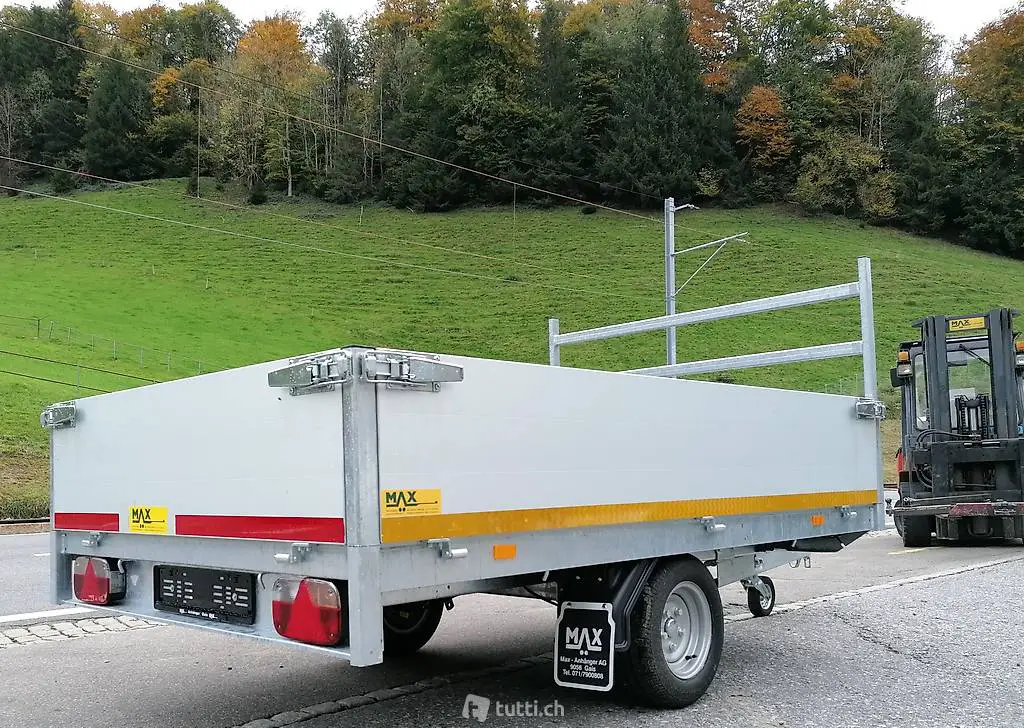  NEU Eduard & Max-Anhänger Hochlader ED 1350kg