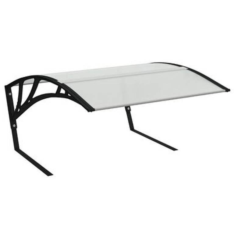 Mähroboter-Garage Schwarz 80x101x46 cm