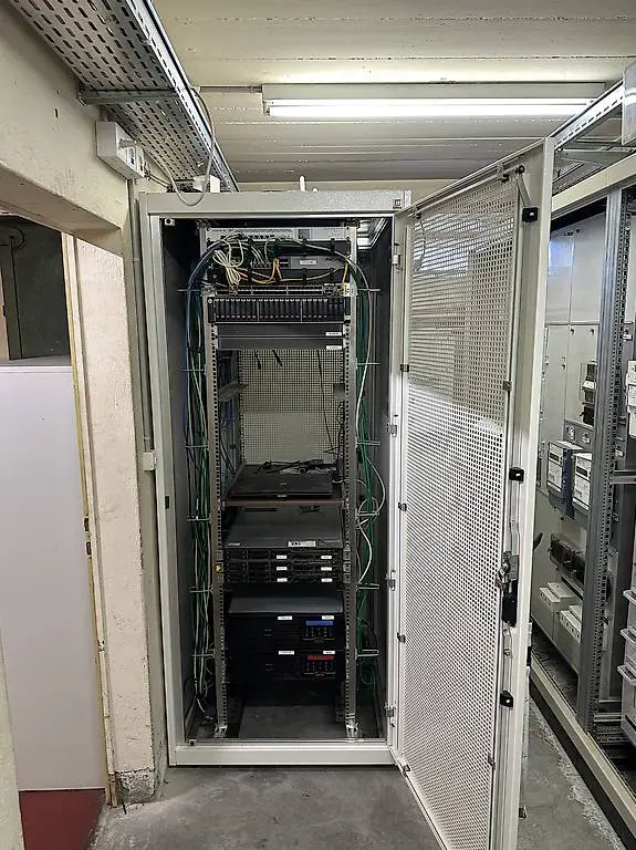 Rack + Serverkomponenten