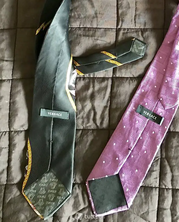 Cravatte originali Gianni Versace come nuove