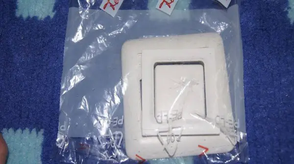 Feller Edizio UNO Schalter Frontset