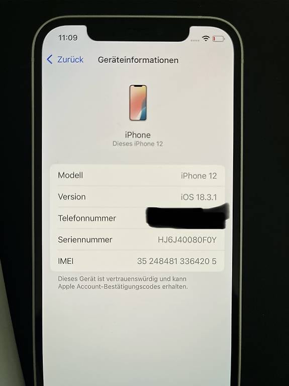 iPhone 12 Apple 128 GB super Zustand