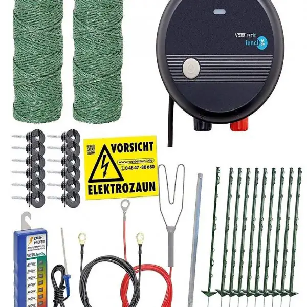  Hundezaun Komplettset 100m Elektrozaun