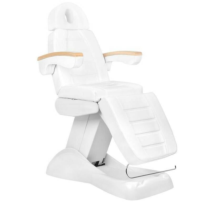 KOSMETIKLIEGE Massageliege Therapieliege LUX WEISS 3 Motoren