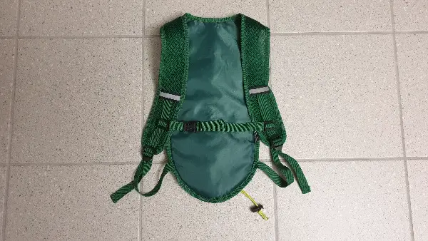 Grüner leichtgewichtiger Marathonrucksack