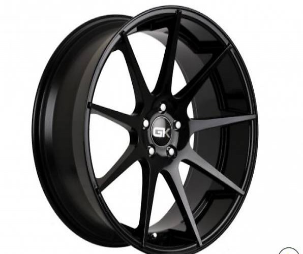 Jantes GK 509 BM/ BFB, avec homologation et accessoire