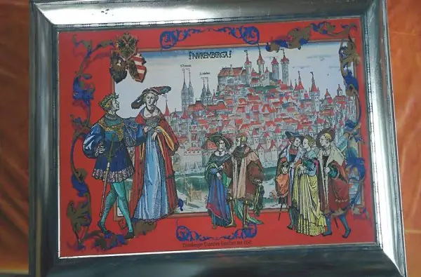 alte Nürnberger Blechschachtel