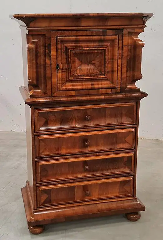 Antike Zürcher Windellade "Barock" %SALE% *Felice_Felix*