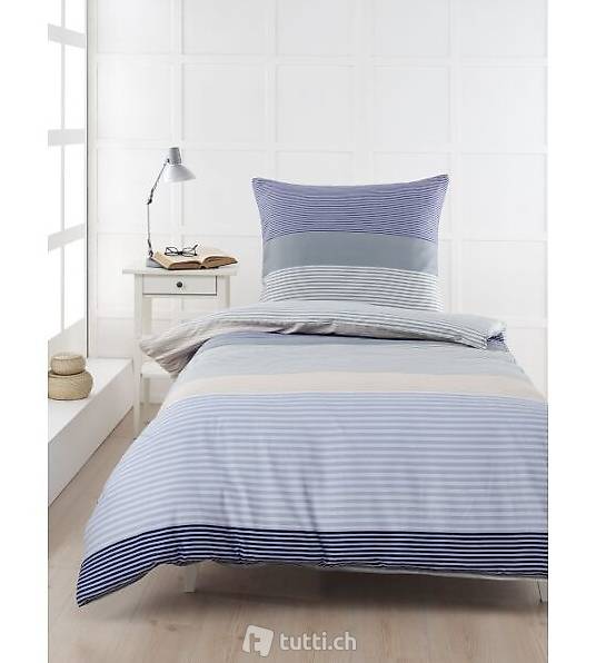  Bettwäsche Esprit Winter Blue 160x210 + 65x100cm