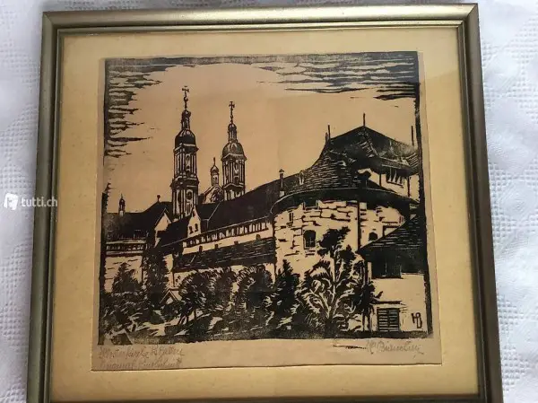  Original Linolschnitt Bild