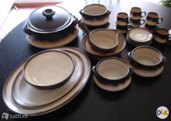 Rustikales Italienisches Geschirr