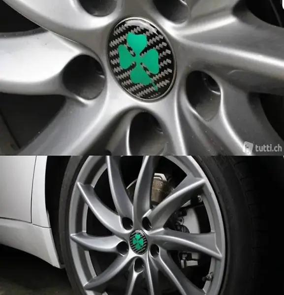 Nabendeckel Alfa Romeo Quadrifoglio Carbon look