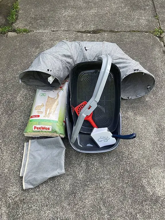 Katzenklo & Zubehör neuwertig