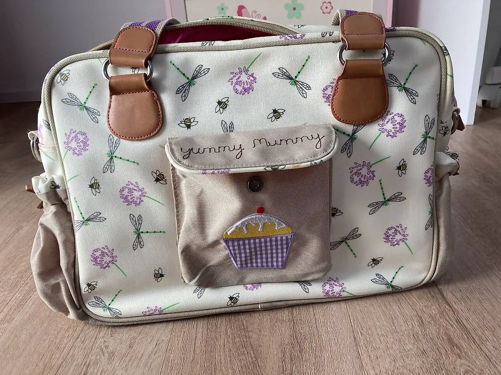 Wickeltasche Pink Lining Yummy Mummy mit Wickelunterlage