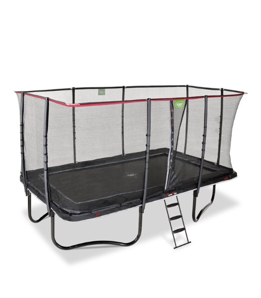 Trampolin Exit PeakPro 275x458cm - schwarz
