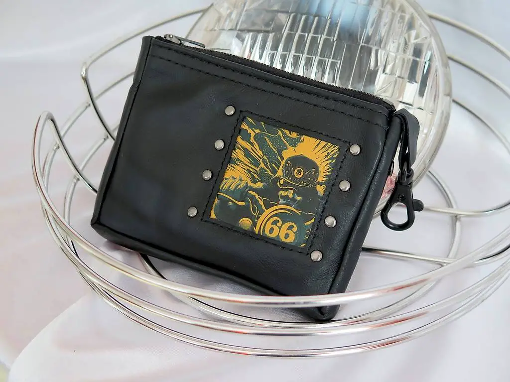 Portemonnaie aus Pferdeleder Route 66 Damen und Herren