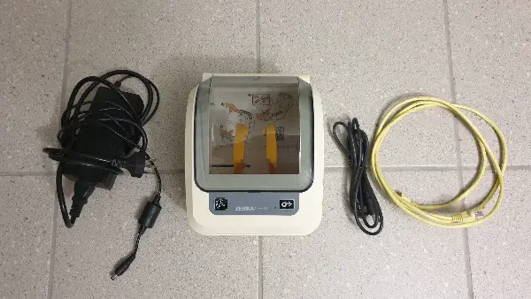 ZEBRA GK420d mit Netzteil