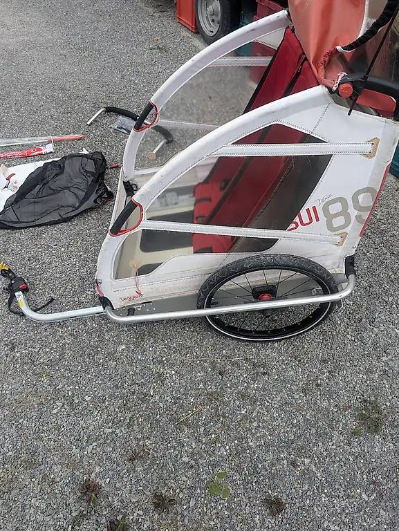 Kinder Veloanhänger Leggero Vento Sail