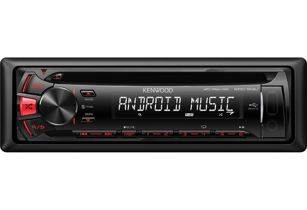 KDC-164UR rot Car Kenwood CD Radio Hifi Audio Neu