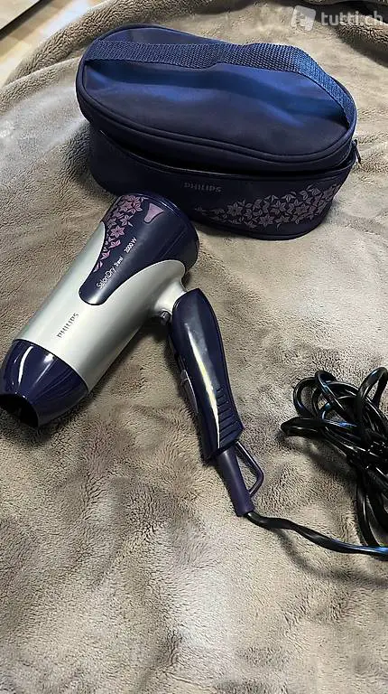 Haarfön PHILIPS SalonDry Travel 2000 W