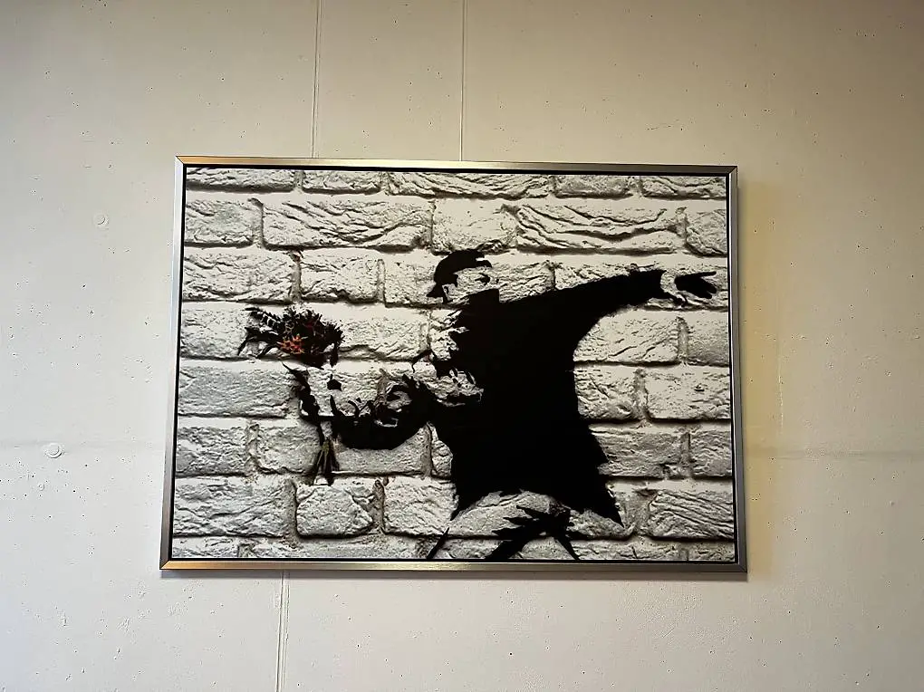 Bild Banksy "Flower Thrower"