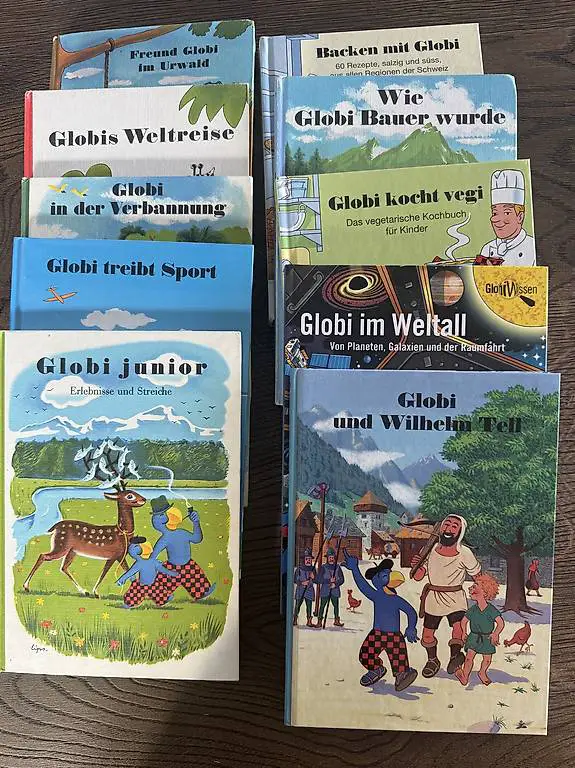 Globi Bücher 10er Set