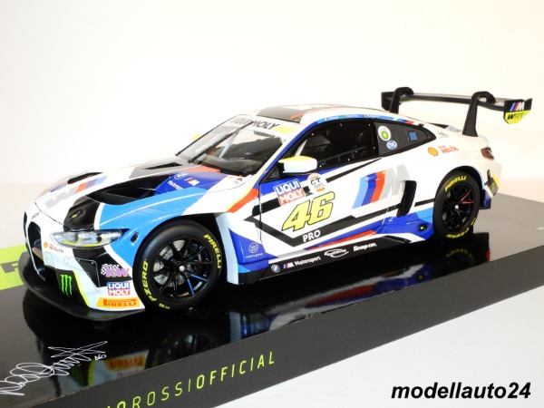 BMW M4 GT3 6th 12h Bathurst 2023 #46 Rossi / Minichamps 1:18