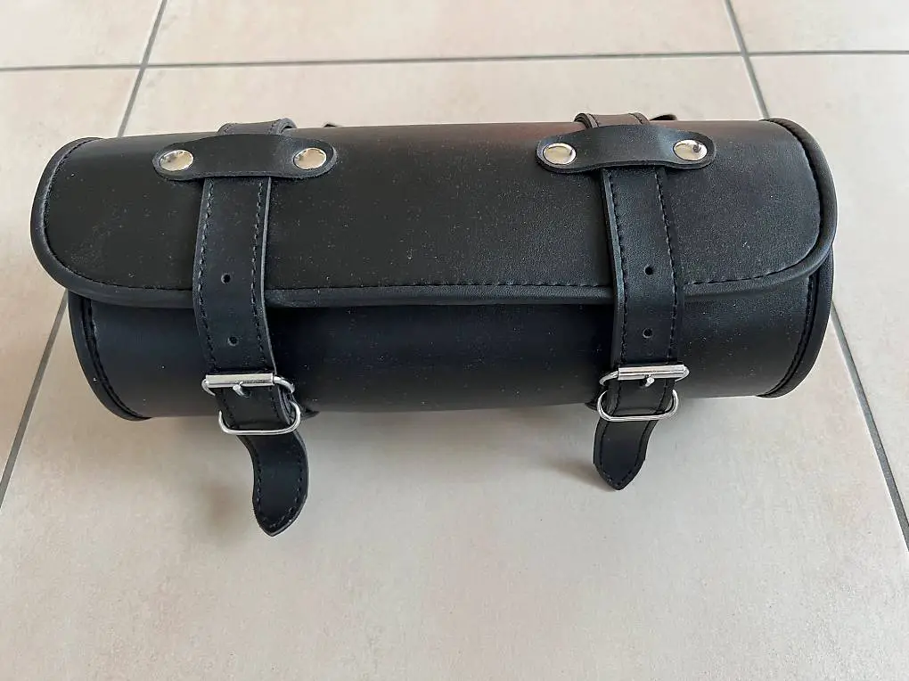 Motorrad Lenkertasche aus Leder