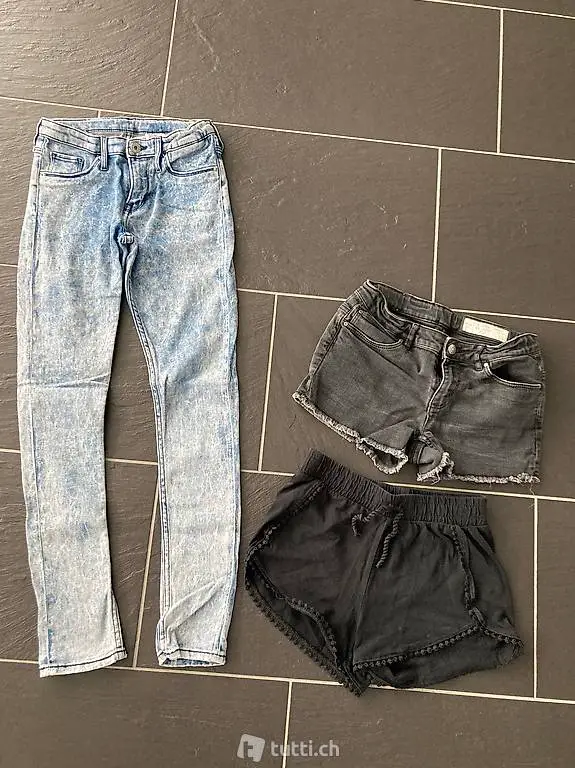 Modernes 3-tlg. Mädchenset Gr.152