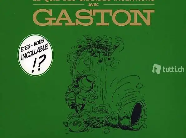 Coffret Le quiz des grandes inventions avec Gaston