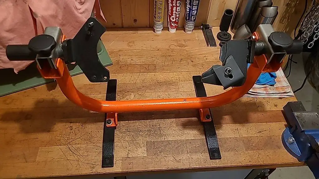 Montageständer für Simson M53/54 Motoren