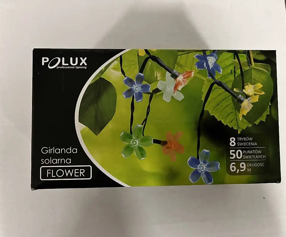 Solargirlande Blumen