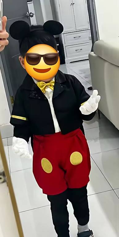 Micky Maus Kostüm, Gr. 98, neuwertig