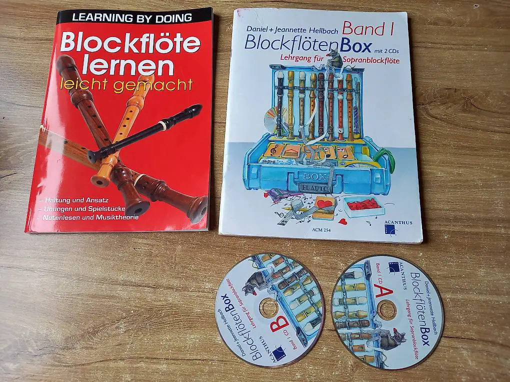 Blockflöte Sopranflöte Schule / Lehrmittel