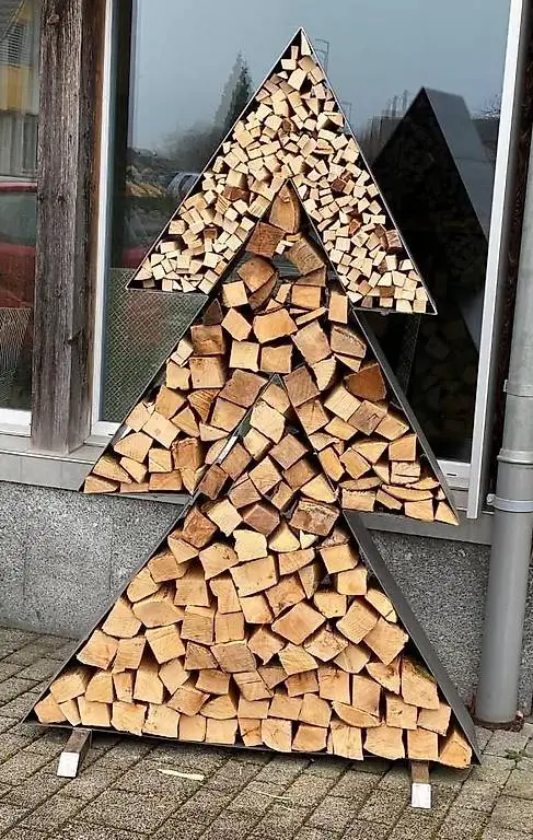 Brennholzgestell Tannenbaum diverse Grössen