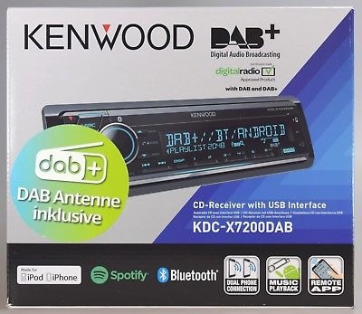 Radio CD USB BT Aux Spotify and DAB + inkl. Neu