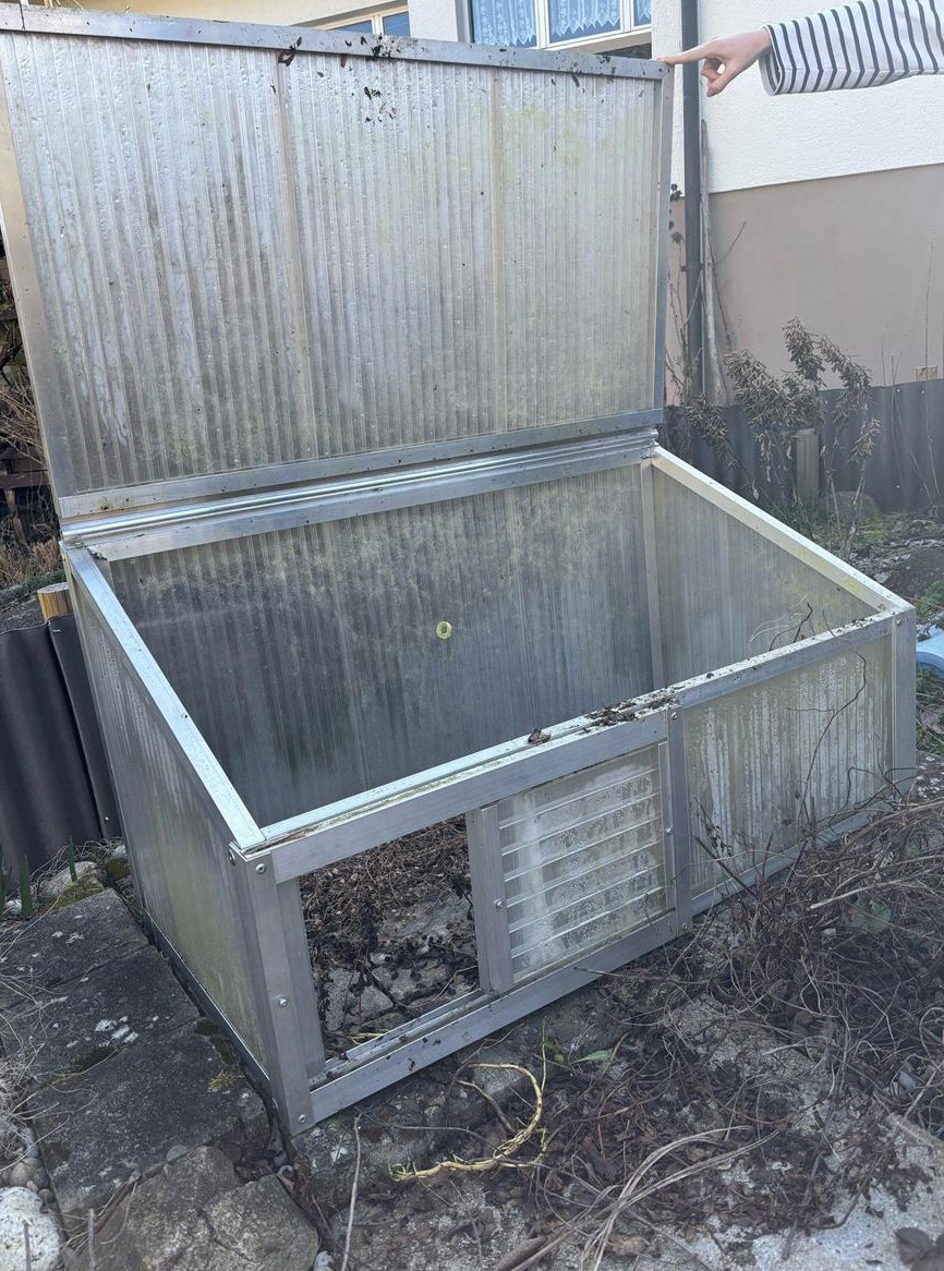 Treibhaus für Schildkröten zu verkaufen