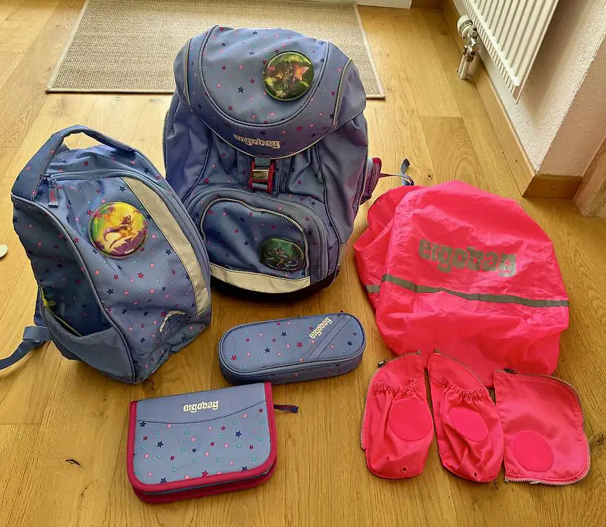 Ergobag Schulrucksack mit Zubehör