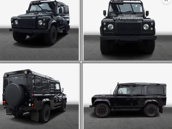 Land Rover Defender 110 Black Pearl