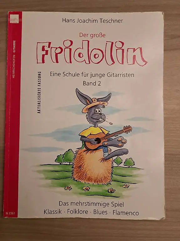 Fridolin Bd2 Lehrbuch Gitarre