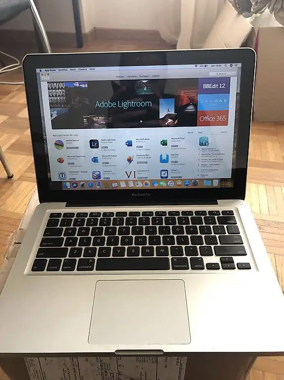 MacBook Pro 13 A1278 OS high sierra 6gb ram hdd 500gb