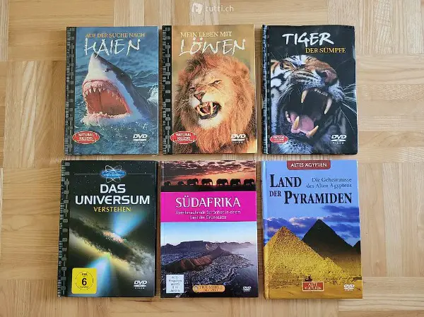 DVD - Doku Filme mit Beschreib über den Film