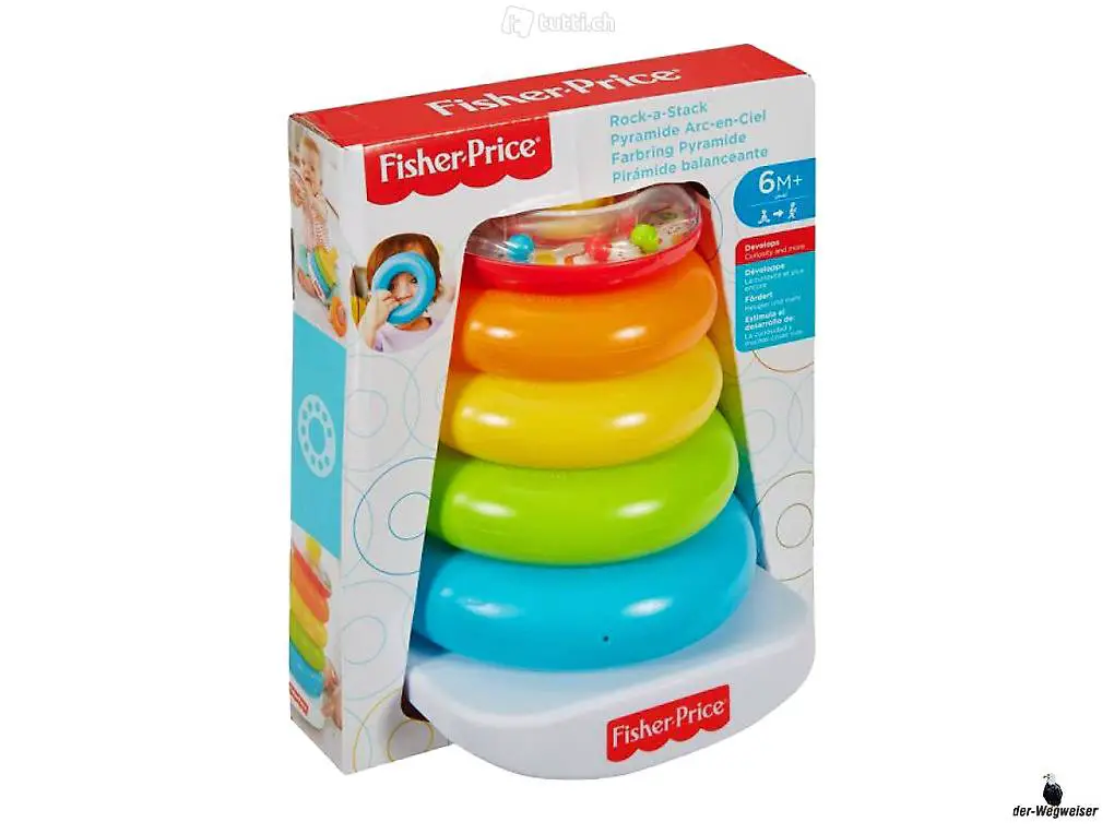  Fisher-Price Farbring Pyramide