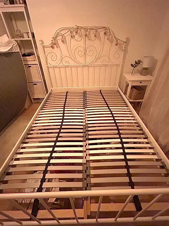 Ikea Bett Leirvik 140x200 cm