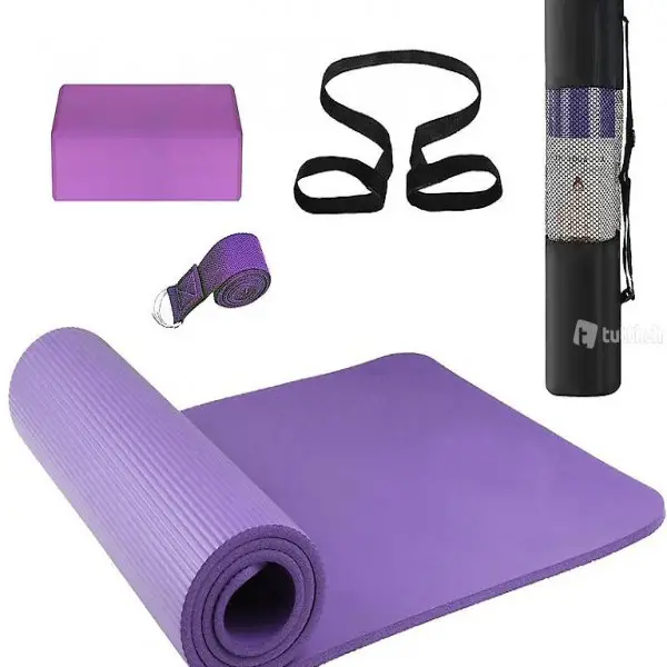  Yoga Ausrüstung Set Yoga Matte Yoga Blöcke Stretching Strap
