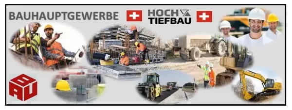 Bauarbeiter/Vorarbeiter/Maschinisten (Hoch/Tief) CH - per sofort
