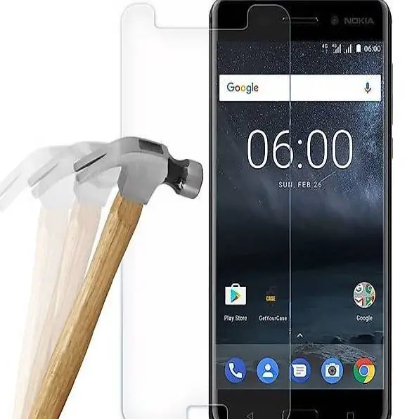 Nokia 5 panzerglas & silikon case NEU