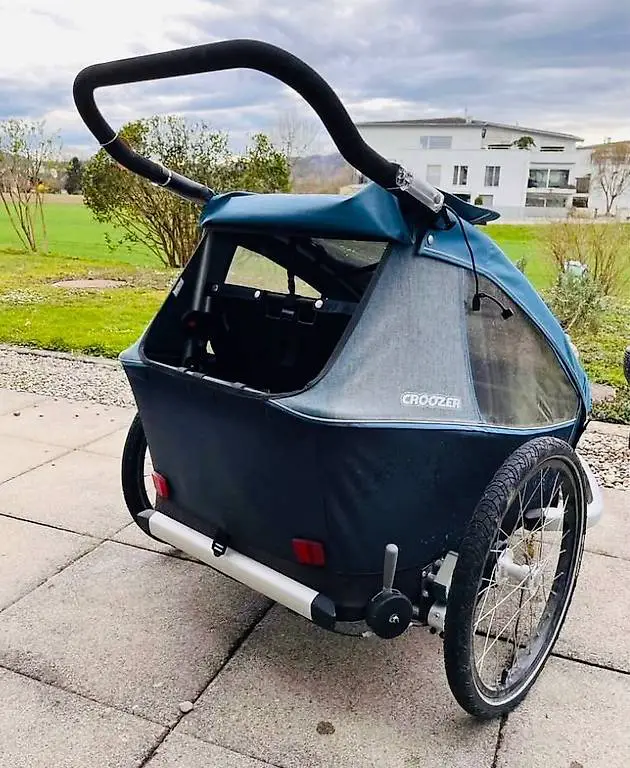 Fahrradanhänger Croozer Kid plus 2 + Zubehör