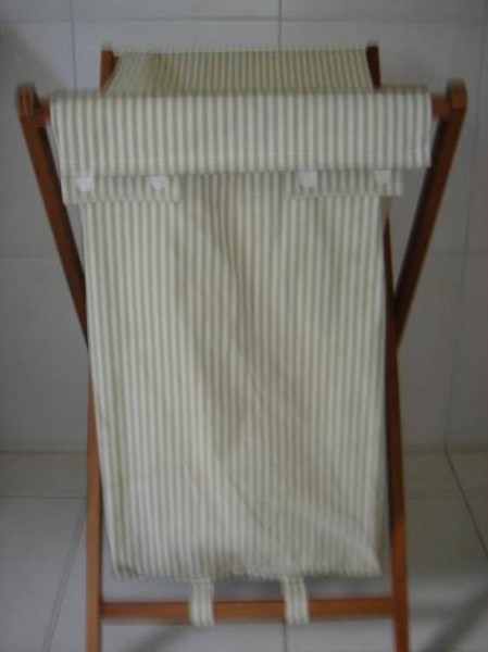  Waschkorb mit waschbarem Sack, Wäschekorb